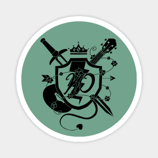 KO Medieval Style Crest Magnet